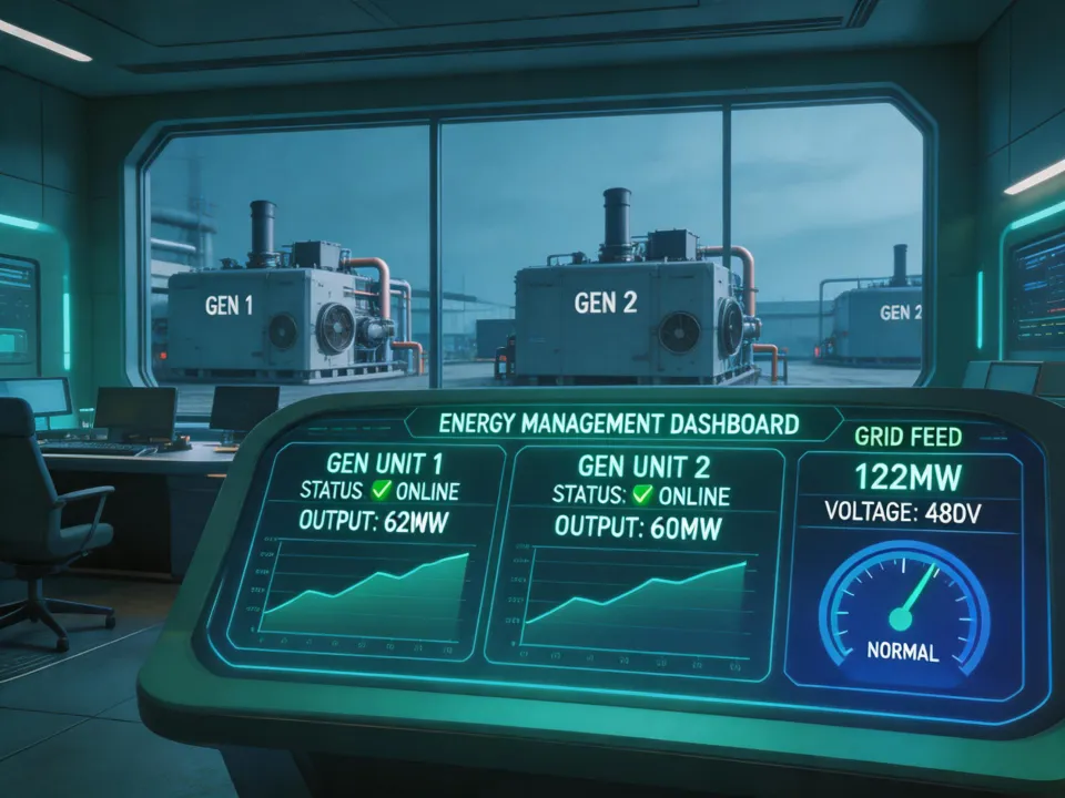 Remote power operations dashboard