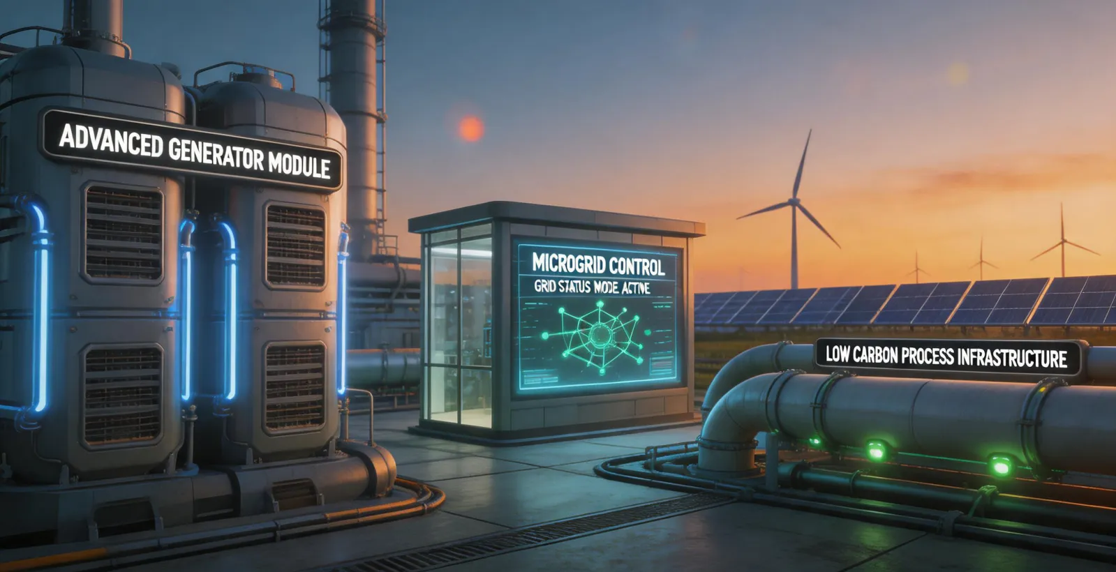Industrial energy transition project