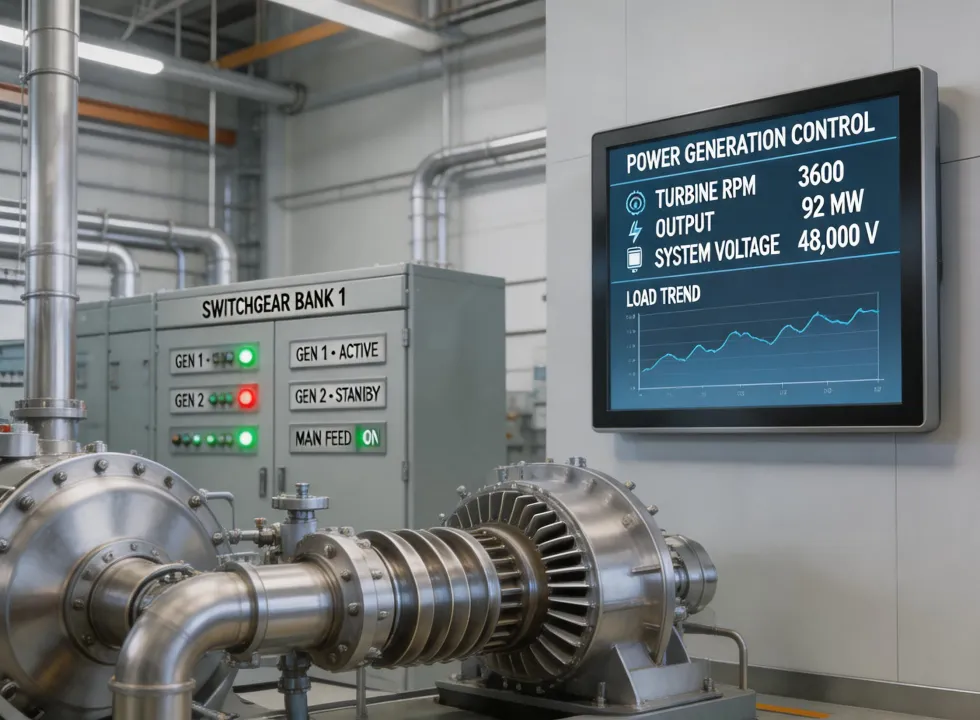 Advanced industrial power generation system