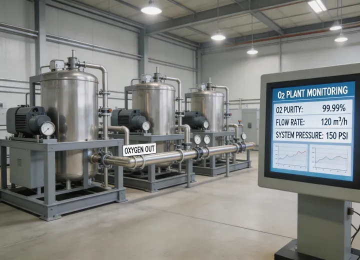 Oxygen plant system